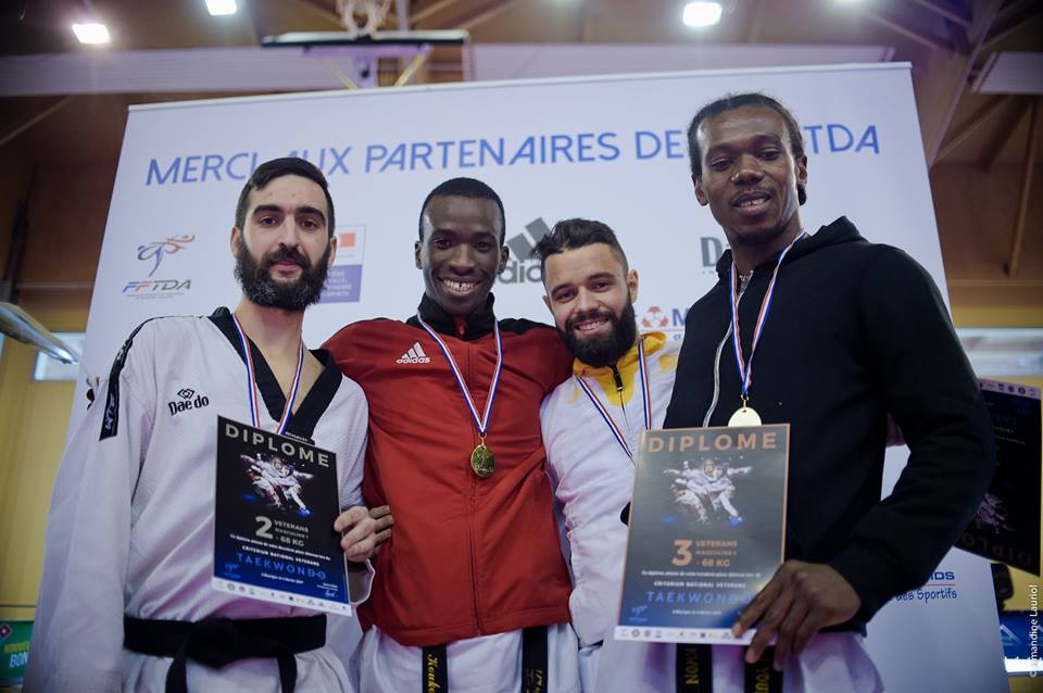 WESLEY Vice Champion de France 2017 -68Kg Catégorie 30-35ans