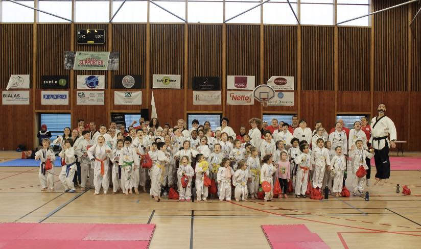 Dimanche 15 février 2026 : Interclubs à Cahors avec le Shadow TKD de Layrac (47), présence de 61 enfants.